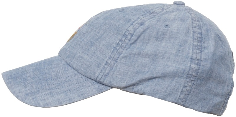 (���ե������) Ralph Lauren �����֥졼 ���ݡ��� ����å� ˹�� ���ݥ���� �ɽ� �֥롼 Chambray Sports Cap