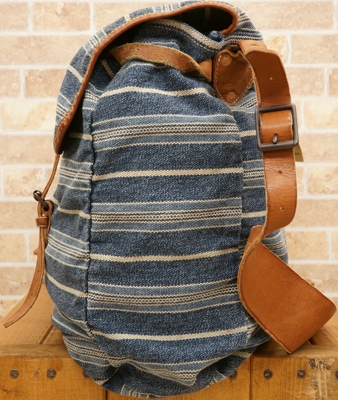 (���֥륢���륨��) RRL ���ȥ饤�� �� �����Х� ��å��󥸥㡼 �Хå� Striped Canvas Messenger Bag