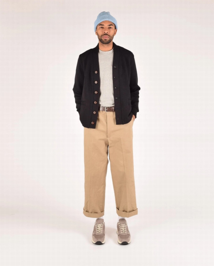 Dehen 1920(�ǡ��إ�) ���饷�å� �����ǥ����� �֥�å� ��� ����ꥫ�� Classic Cardigan Black