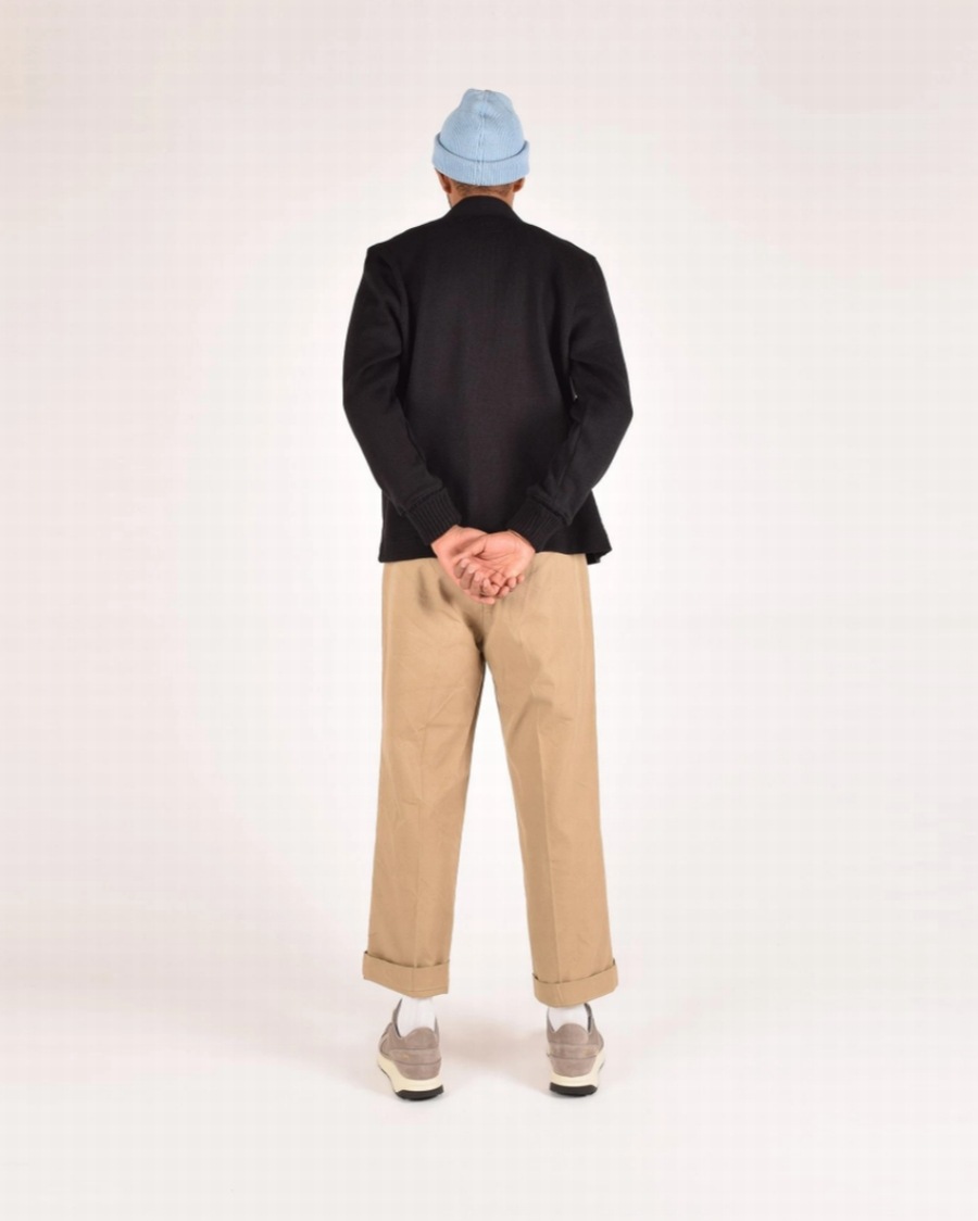 Dehen 1920(�ǡ��إ�) ���饷�å� �����ǥ����� �֥�å� ��� ����ꥫ�� Classic Cardigan Black