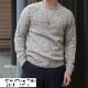 FAHERTY BRAND (եƥ ֥) ɥͥ  롼ͥå  ١ Donegal Wool Knit Dune