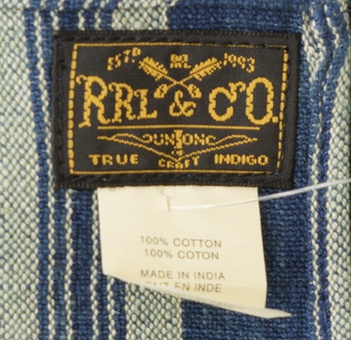 (���֥륢���륨��) RRL �����֥� �ᥤ�ե��� �������� Woven Mayfair Scarf