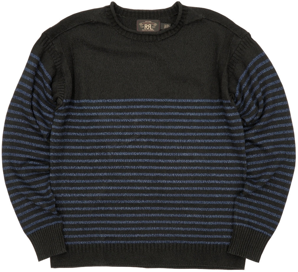 (֥륢륨) RRL  ǥ ͥ åȥ  ܡ  Indigo Linen-Cotton Sweater