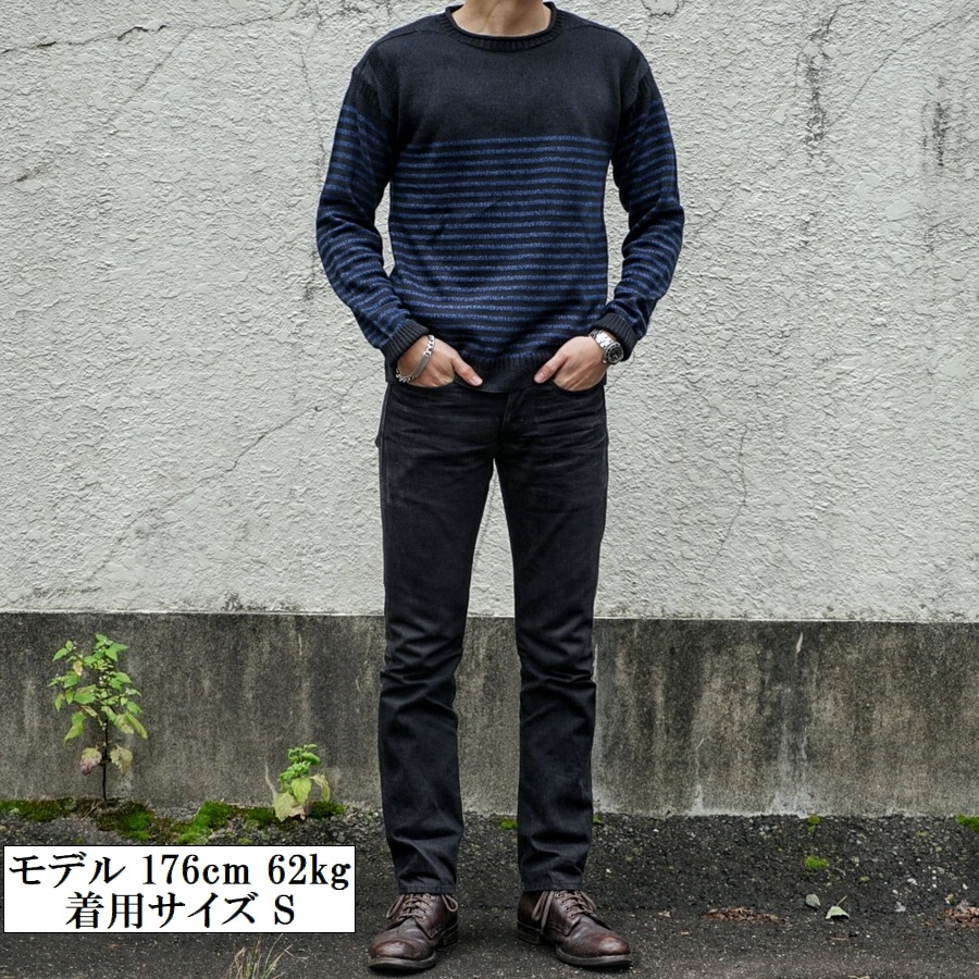 (֥륢륨) RRL  ǥ ͥ åȥ  ܡ  Indigo Linen-Cotton Sweater