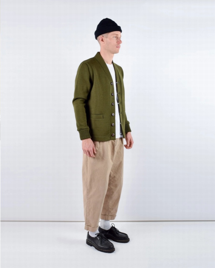 Dehen 1920(ǡإ) 饷å ǥ ꡼  ꥫ Classic Cardigan Loden
