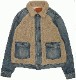 (���֥륢���륨��) RRL �ǥ˥� ���ꥺ�꡼ ���㥱�å� ��� Denim Grizzly Jacket