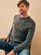 FAHERTY BRAND (եƥ ֥) ɥͥ  롼ͥå  㥳 Donegal Wool Knit Charcoal