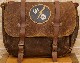 (���֥륢���륨��) RRL �����ꥢ��쥶�� ���ɥ� �Хå� �֥饦�� ��� Distressed Leather Saddle Bag