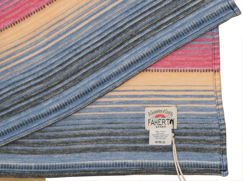 FAHERTY BRAND (ファリティ ブランド) Adirondack ブランケット コットン ネイティブ柄 Geo Eyegazer