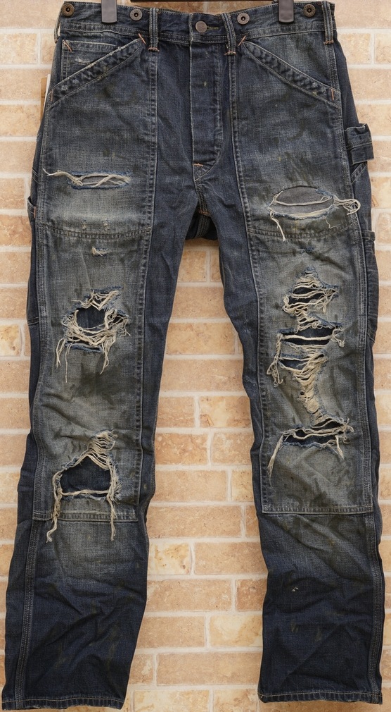 ダブルアールエル) RRL Emerson デニム カーペンター パンツ メンズ