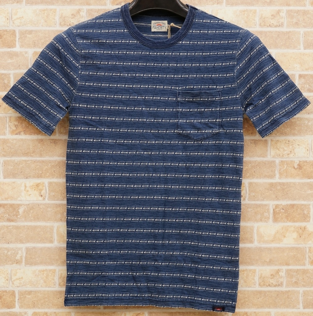 訳あり FAHERTY BRAND (ファレティ ブランド) インディゴ アロー 