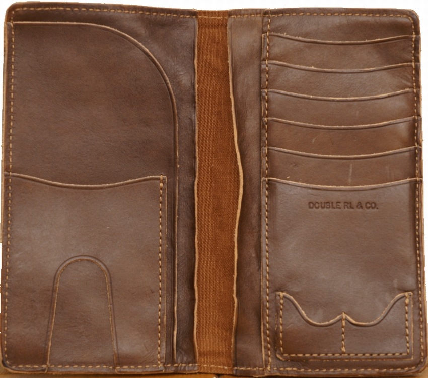 (���֥륢���륨��) RRL �ߥ꥿�꡼ �����Х� �쥶�� ������å� ���� Military Long Wallet