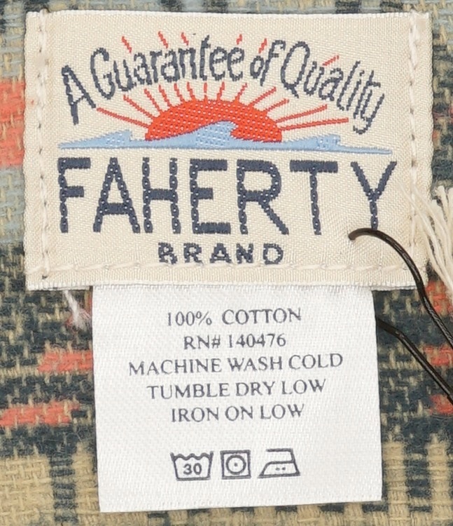 FAHERTY BRAND (�ե���ƥ� �֥���) Adirondack �֥�󥱥å� ���åȥ� �ͥ��ƥ����� Neskowin