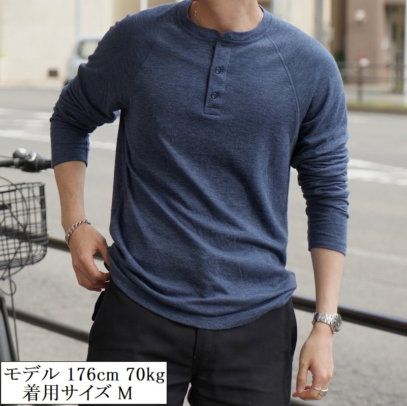 FAHERTY BRAND (եƥ ֥) ԥޥåȥ إ꡼ ߤͥӡ  Cloud Cotton Henley Navy Heather
