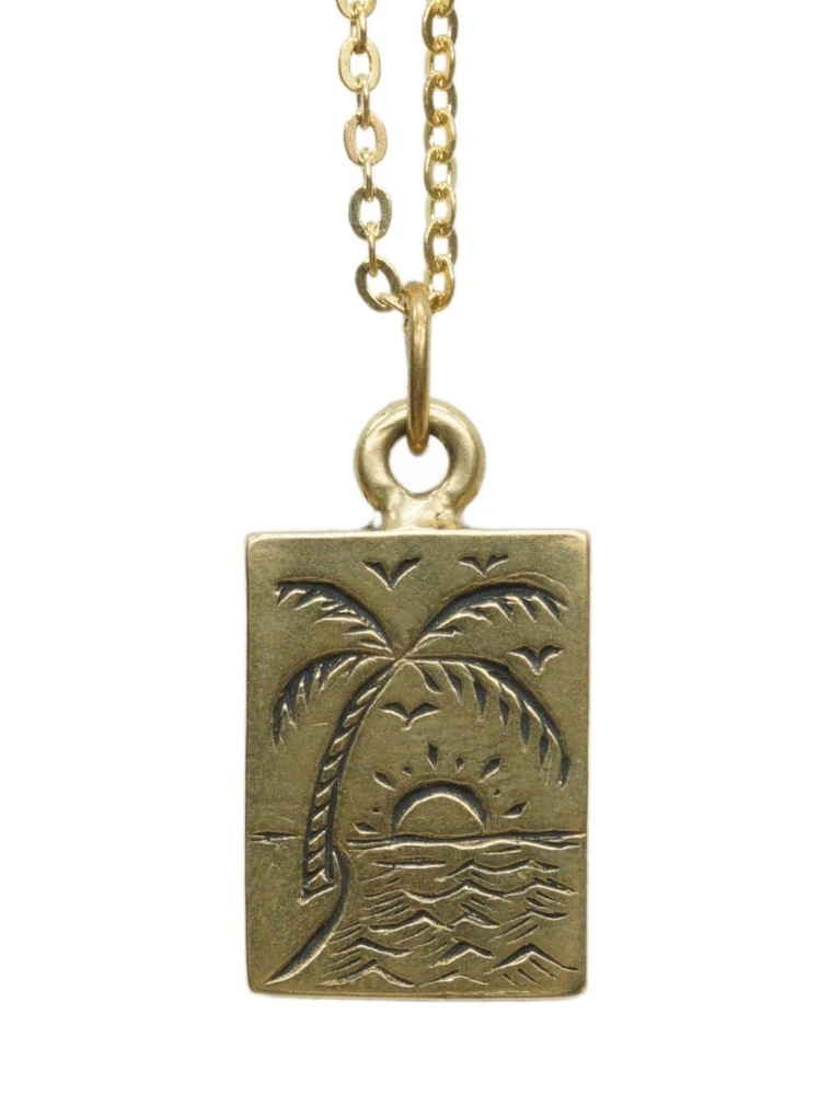 LHN Jewelry(���륨�������� ���奨�꡼) �ϥ�ɥᥤ�� �ѥ������ �ͥå��쥹 ��� ��ǥ����� ��˥��å��� ����� Paradise Necklace Brass