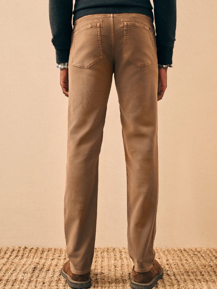 FAHERTY BRAND (եƥ ֥) ȥå ƥ꡼ 5ݥå ѥ ֥饦  Stretch Terry 5 Pocket Mountain Cliff