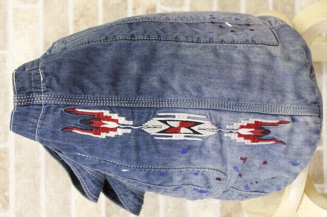 ���ե������ Denim&Supply �ǥ˥�����ץ饤 �ͥ��ƥ��� �ɽ� �� �ڥ���� �ǥ˥� �ȡ��ȥХå�