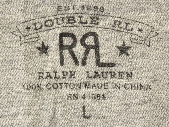 RRL / ���֥륢���륨�� ���롼�ͥå� �ݥ��å� �ԥ���� ������ơ����ù� ���졼