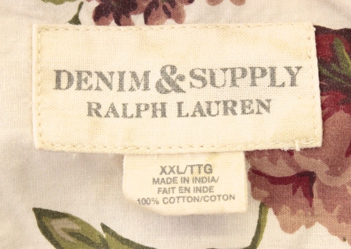 ���ե������ Denim&Supply �ǥ˥�����ץ饤 ���� Ⱦµ ����� �ܥ�������� XXL