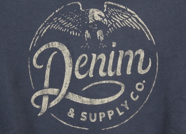 ���ե������ Denim&Supply �ǥ˥�����ץ饤 �������� �� ���� ����֥�� ����ե��å� �ա��ǥ� �ѡ��� XS