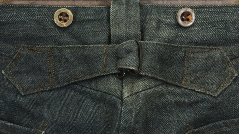 (���֥륢���륨��) RRL ������� ���å� �ǥ˥� �ѥ�� Wind Ship Denim Pant 34