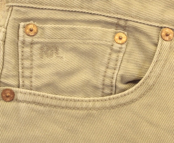 (֥륢륨) RRL եå 顼  Faded Khaki Slim fit Jean 30