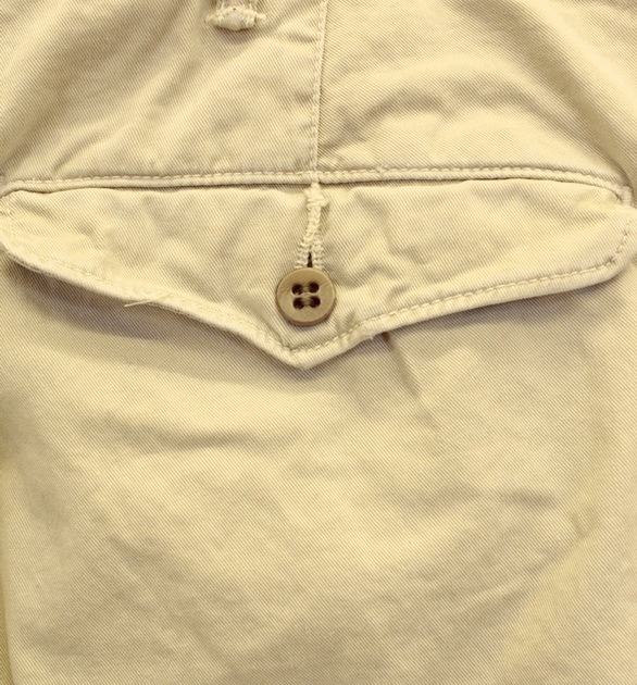 (���֥륢���륨��) RRL �����ե��å� ���� �ѥ�� �١����� 33x30 Slim-fit chino pant