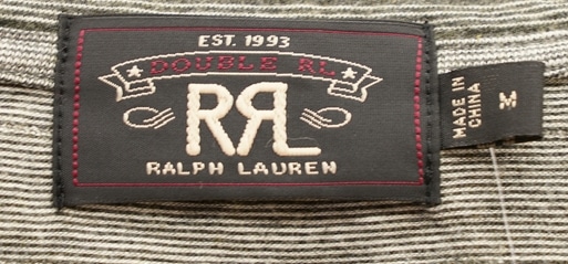 (���֥륢���륨��) RRL �֥�å� ����ǥ��� ���ȥ饤�� �� ���åȥ� T����� M  Black Indigo Pocket T