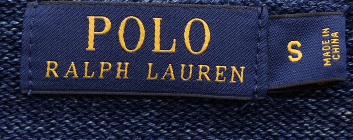 (���ե������) Ralph Lauren ����ǥ��� ������ ���åȥ� �������� Indigo Dyed Cotton Sweater