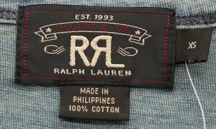 (���֥륢���륨��) RRL ����� �ݥ��å� T����� �����å��� �� ����ǥ��� Slub pocket t washed indigo