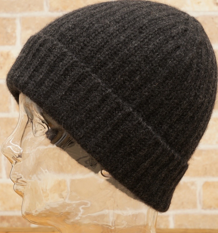 (���ե������) Ralph Lauren ����ȥ饽�ե� �����ߥ� 100% �˥åȥ���å� ���ߤ�֥�å� Ribbed Knit Cashmere Hat
