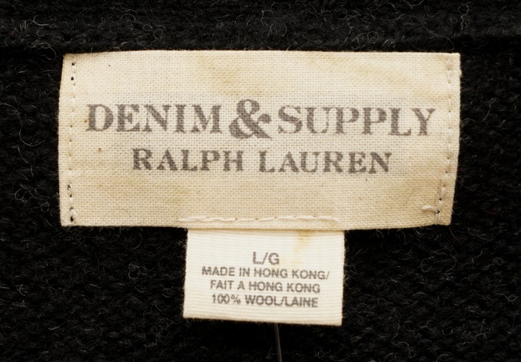 ���ե������ Denim&Supply �ǥ˥�����ץ饤 �֥�å���� ������ �����ǥ����� L ��� Brushed Wool Cardigan