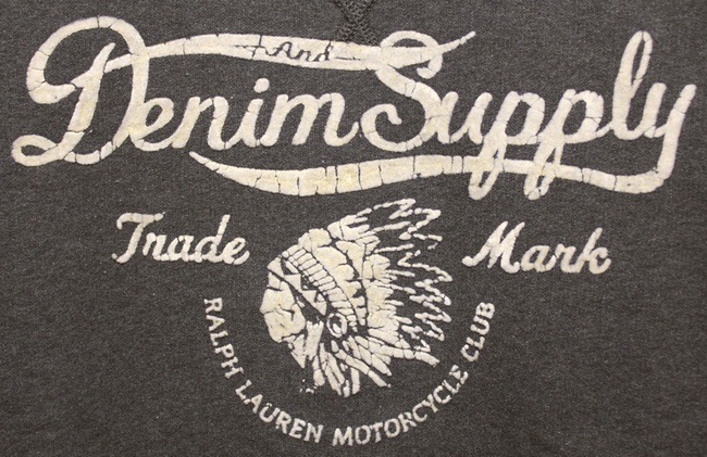 ���� DENIM&SUPPLY �ǥ˥�&���ץ饤 ����ǥ����� �� ���� �ץ��� �������å� ���������졼 S