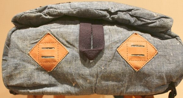 ���� DENIM&SUPPLY �ǥ˥�&���ץ饤 ���ƥ󥷥� �ץ��� �����֥졼 �쥶�� �Хå��ѥå�