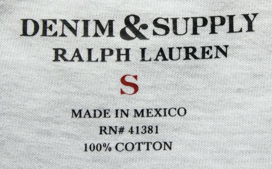 ���� DENIM&SUPPLY �ǥ˥�&���ץ饤 �������� ����֥�� �ԥ���� �饤�ȥ֥롼