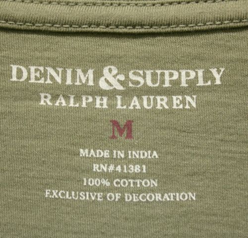 ���� DENIM&SUPPLY �ǥ˥�&���ץ饤 ���� ��åڥ� �ԥ���� ���꡼�� L