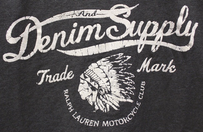 ���ե������ DENIM&SUPPLY �ǥ˥� & ���ץ饤 ����ǥ����� & ���� �ե���� ��åڥ� T�����