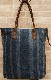(Will Leather Goods) ������ �쥶�����å� ���եꥫ�� ����ǥ��� �ȡ��� �Хå� No.1 Indigo North South Tote