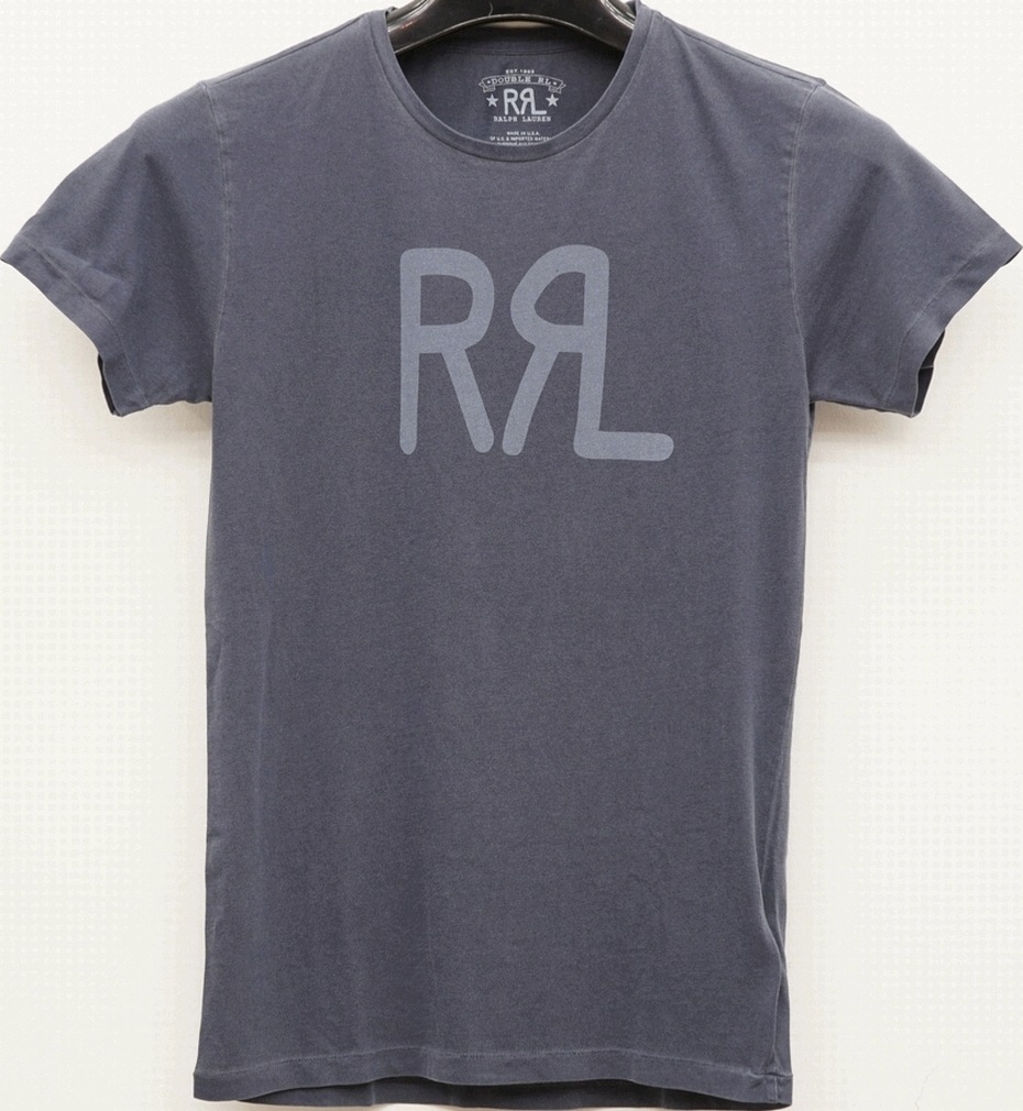 (֥륢륨) RRL ƹ åȥ 㡼 եå  T ֥롼  Cotton Jersey Tshirt Gentian Blue
