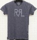 (֥륢륨) RRL ƹ åȥ 㡼 եå  T ֥롼  Cotton Jersey Tshirt Gentian Blue