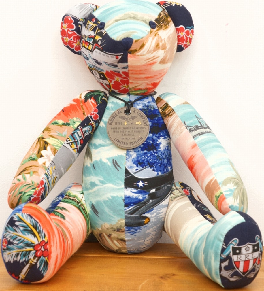 \"Double RL&Co LIMITED EDITION\" パッチワークベアー Double RL&Co LIMITED EDITION パッチワークベアー