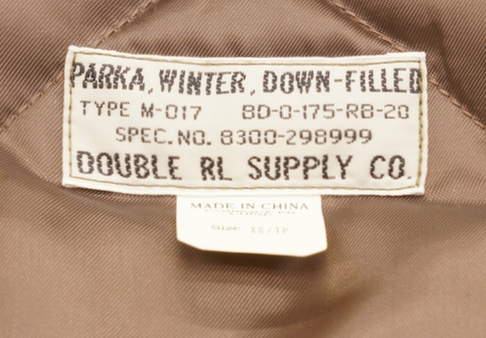 (֥륢륨) RRL Henderson 㡼 ȥ  ѡ   Shearling Down Parka