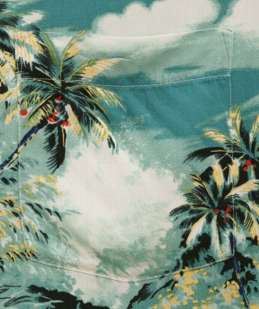 (���ե������) Ralph Lauren �ϥ磻���� �����ϥ���� ���������� ��� Hawaiian Shirt