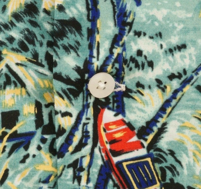 (���ե������) Ralph Lauren �ϥ磻���� �����ϥ���� ���������� ��� Hawaiian Shirt