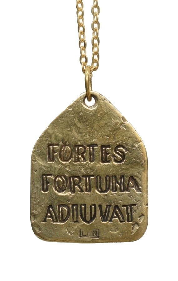 LHN Jewelry(���륨�������� ���奨�꡼) �ƹ��� �ϥ�ɥᥤ�� ������ �ͥå��쥹 ��� Arrow Charm Necklace Brass