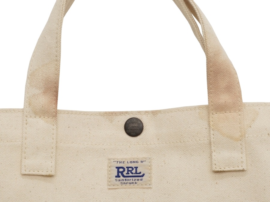 ������ (���֥륢���륨��) RRL �����ǥå� �����Х� �ޡ����å� �ȡ��� �ʥ����� No.4 Canvas Market Tote Natural