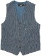 (���֥륢���륨��) RRL ����ǥ��� ���ȥ饤�� �� ���åȥ� �٥��� �������� ��� Indigo Striped Cotton Vest