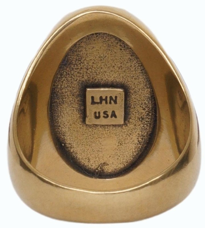 LHN Jewelry(륨 奨꡼) ϥɥᥤ  x    ͥƥ Southwestern Turquoise Ring Brass