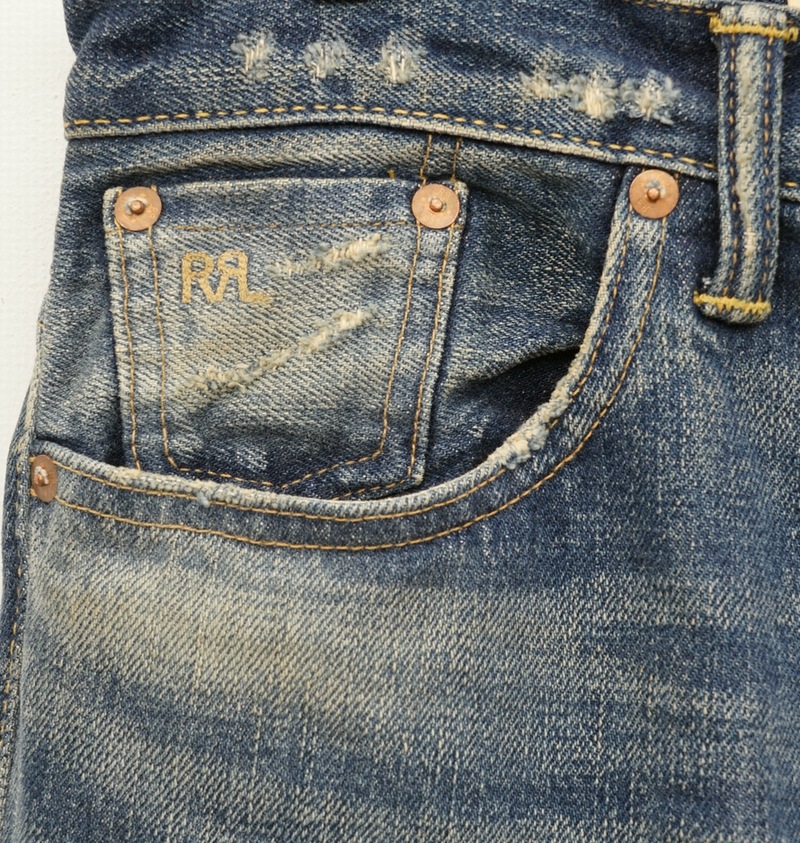 (���֥륢���륨��) RRL ��ڥ��ù� �襻�ߥ� ���å����� ����ӥå� ������ �������ǥ˥��� ��� Repaird Yosemite Relax Selvedge Jean
