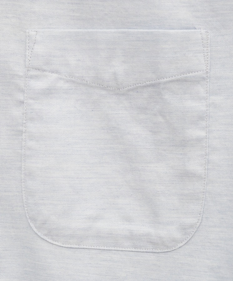 FAHERTY BRAND (�ե���ƥ� �֥���) ���å����ե����� �ܥ�������� Ⱦµ����� ���ߤ� �֥롼 ���ȥ�å� ��� Stretch Oxford Shirt Heather Blue